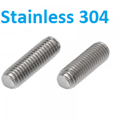 Imperial Grade 304 Stainless Steel Threaded Rod 